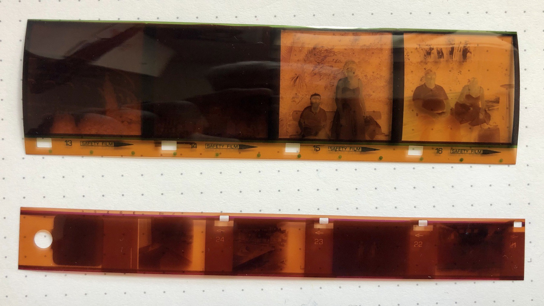 126 and 110 format negatives