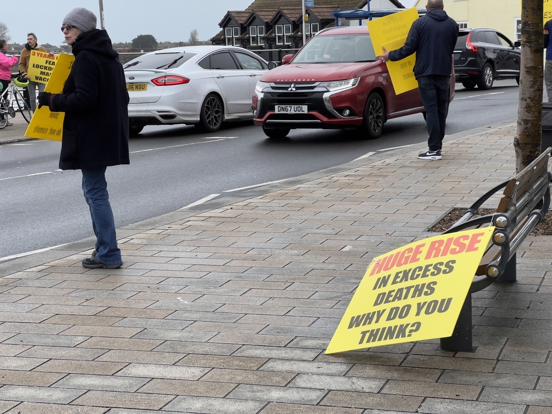 Another anti-vaccine placard in Sussex. 